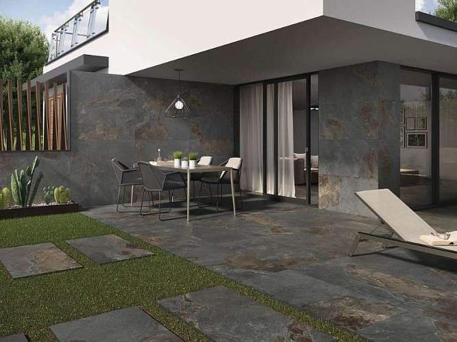 Slate White Rect P6012L Матовый Керамогранит 60x120