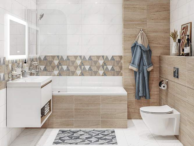 Коллекция Cersanit Combination 20x45