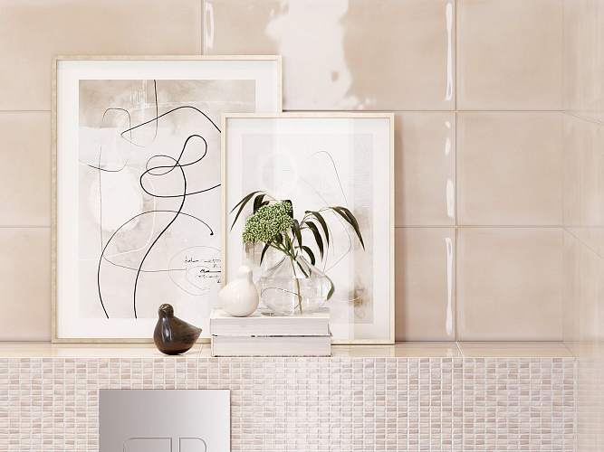 Коллекция Cersanit Pudra 20x44