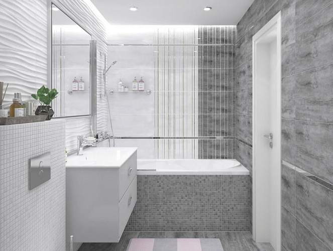 Concrete Тёмно-серый 30х60 (1,8 м2/уп = 10 шт/уп)