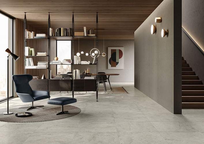 Metropolis Absolut Silver Серый Матовый Керамогранит 120x120