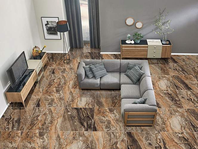 Richter Brown High Glossy Керамогранит 60x120