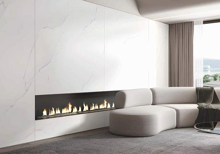 Frost Whisper Матовый Рельефный Керамогранит 60x120