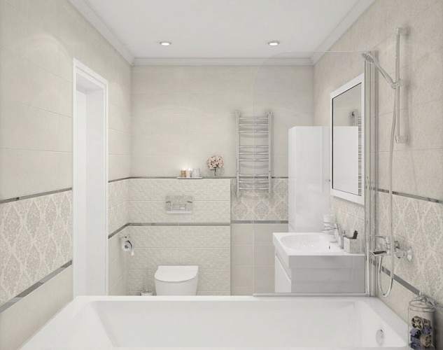 Atria Ванильный Узор 60006 (0,84 м2/уп = 7 шт/уп) 20х60