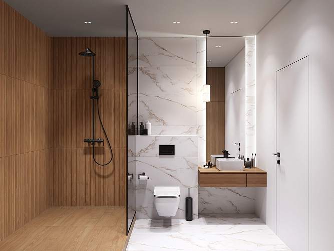 Коллекция Cersanit Sherbrooke 45x90