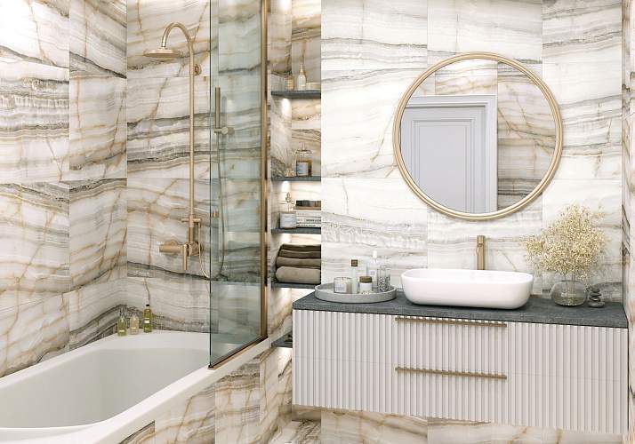 Коллекция Alma Ceramica Smeraldo 57x57