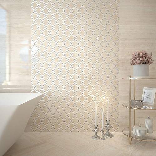 Треви 7П светло-бежевый Керамогранит 40x40