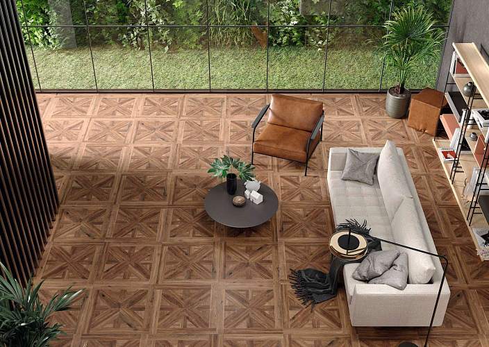 Volte Nogal Matt Rect Керамогранит 74,4x74,4