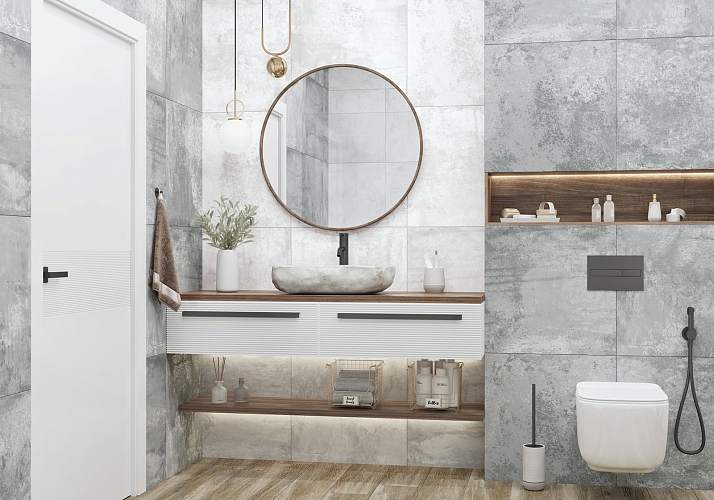 Коллекция Alma Ceramica Cemento 57x57