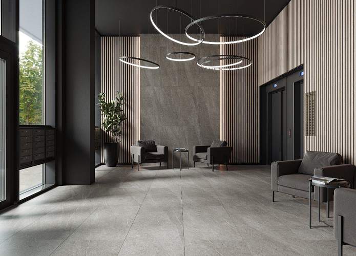 Gradient Graphite K-2082/MR Матовый Керамогранит 60x60