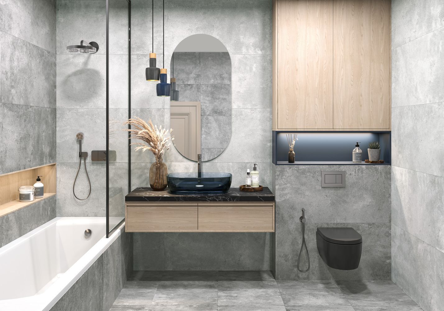 Walter Graphite D60213M Матовая Керамогранит 60x60