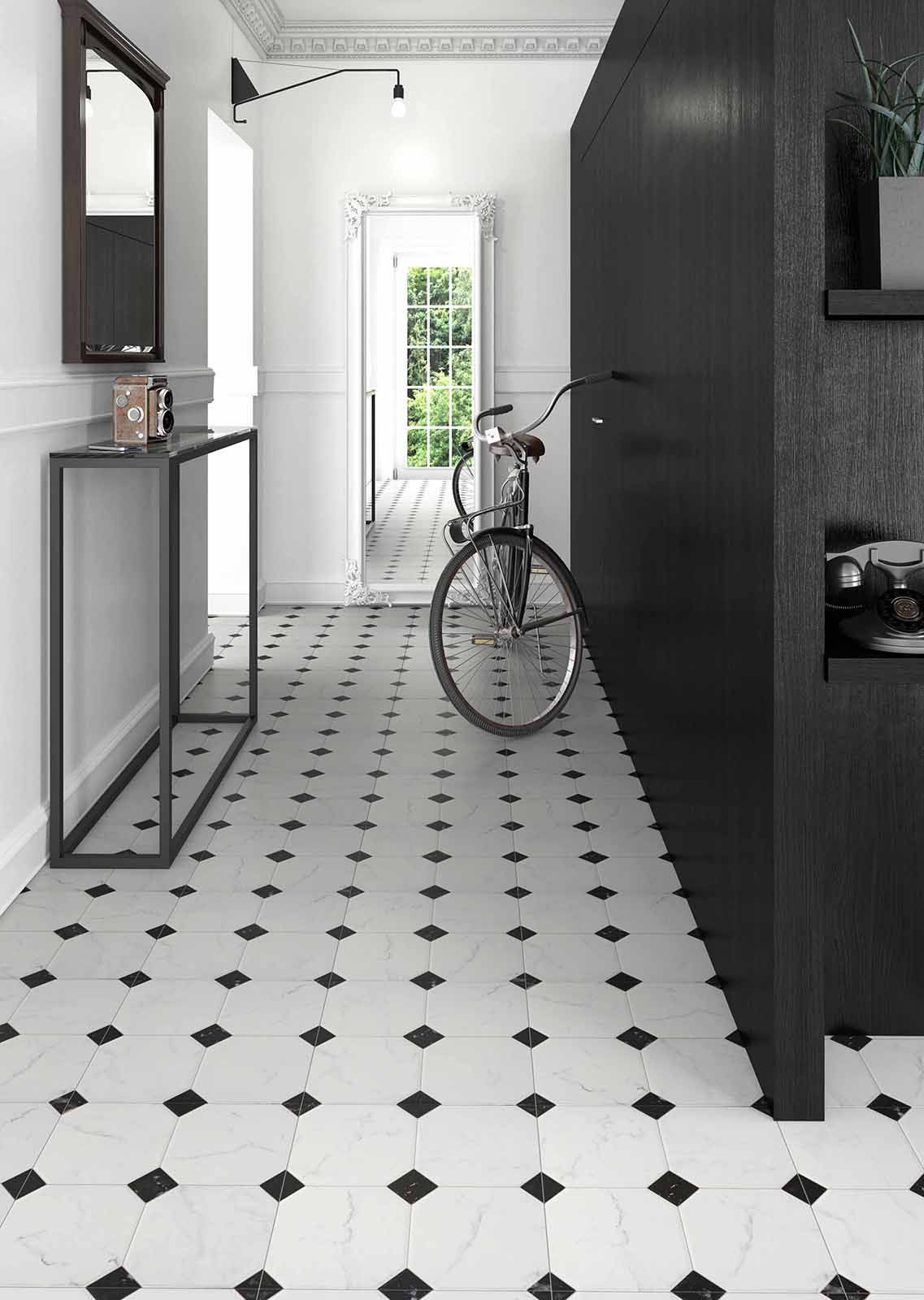Betera Black-White Керамогранит 58x58