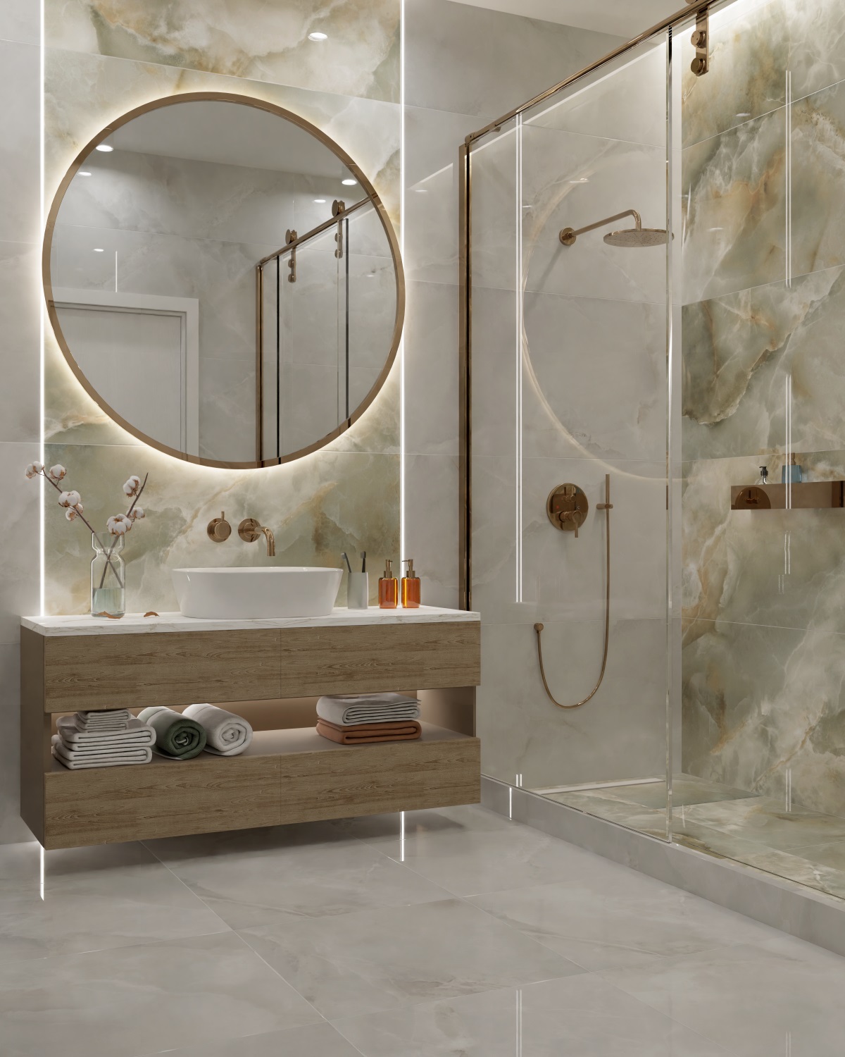 Vilema White Polished Керамогранит 60x120