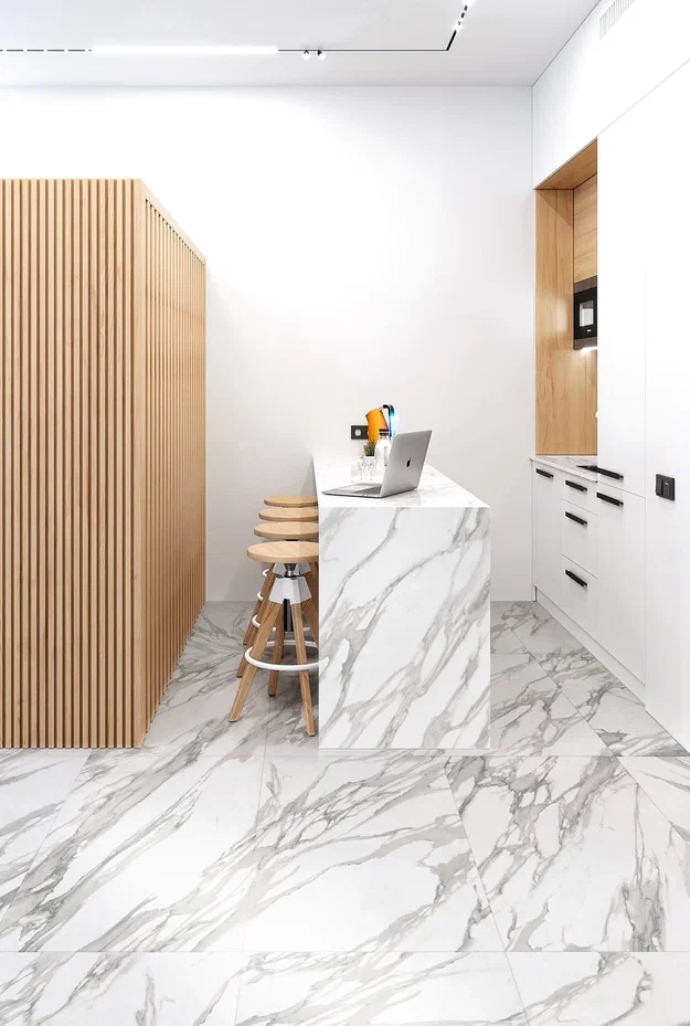 Граните Калакатта Жемчуг ID9072E032LLR Лаппатированный Керамогранит 60x60