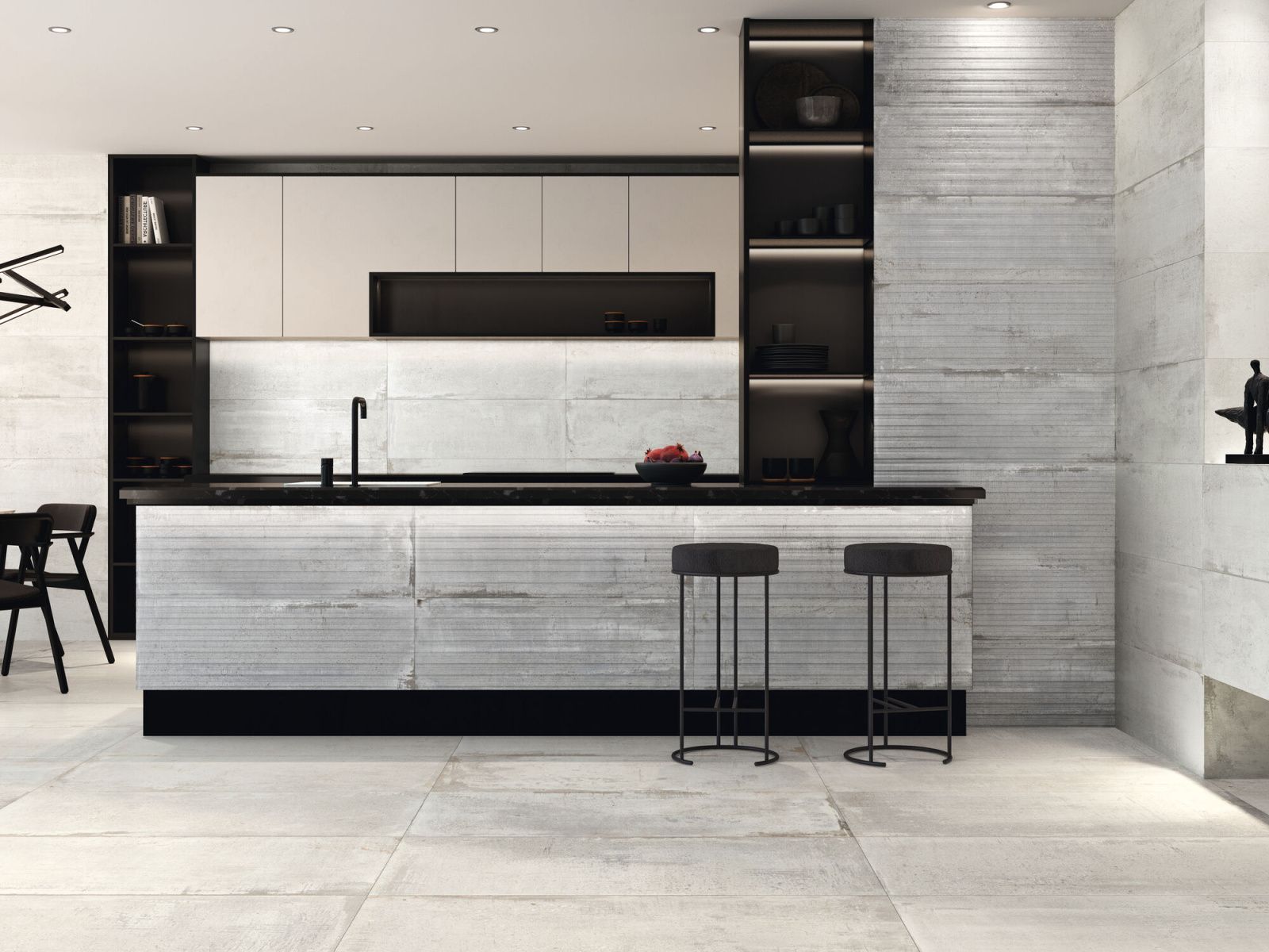 Detroit White Rect BT6012LB Матовый Керамогранит 60x120