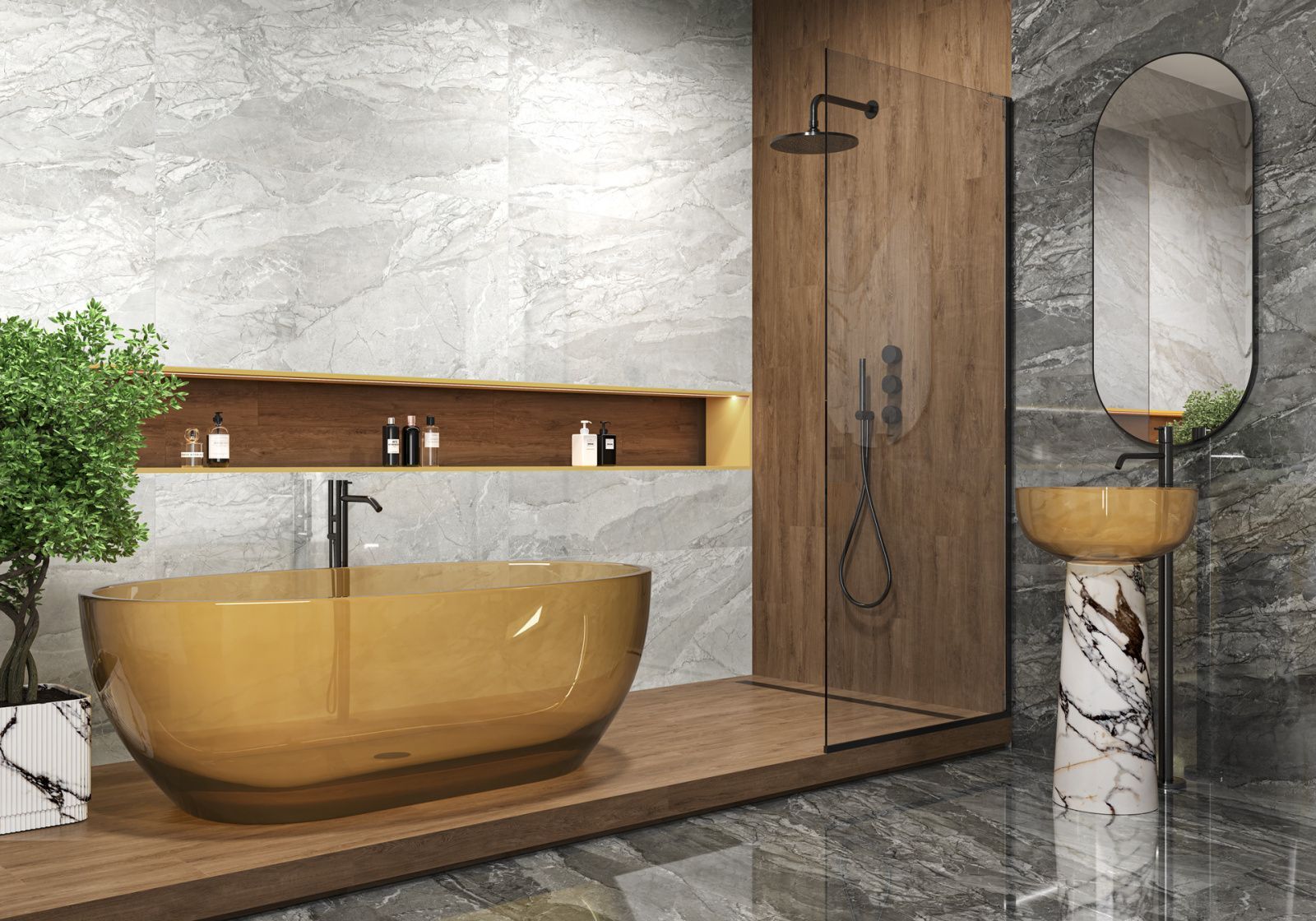 Mineral 60120INL01P Полированный Керамогранит 60x120