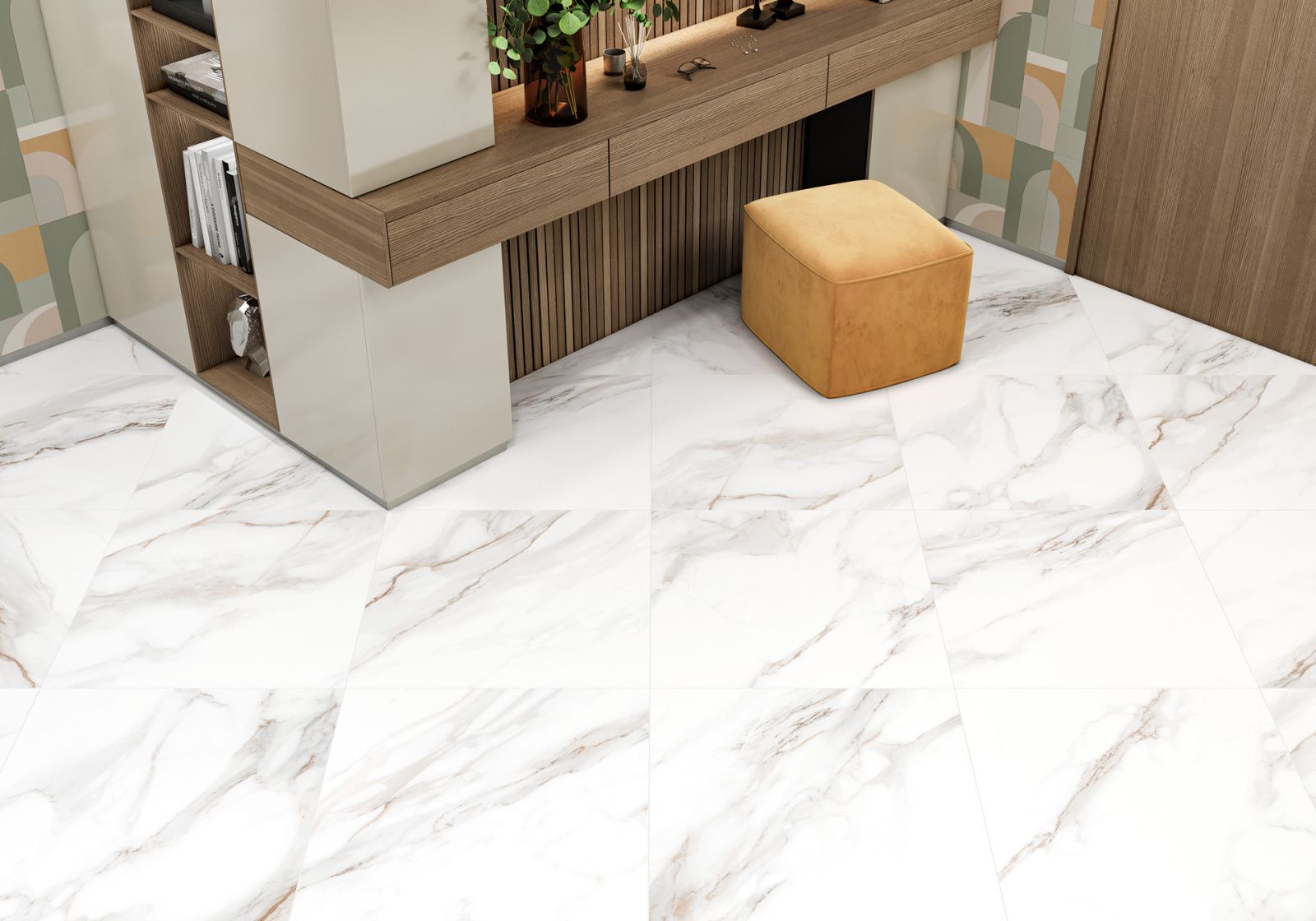 Calacatta Andrea D60210M Белый Матовая 60x60